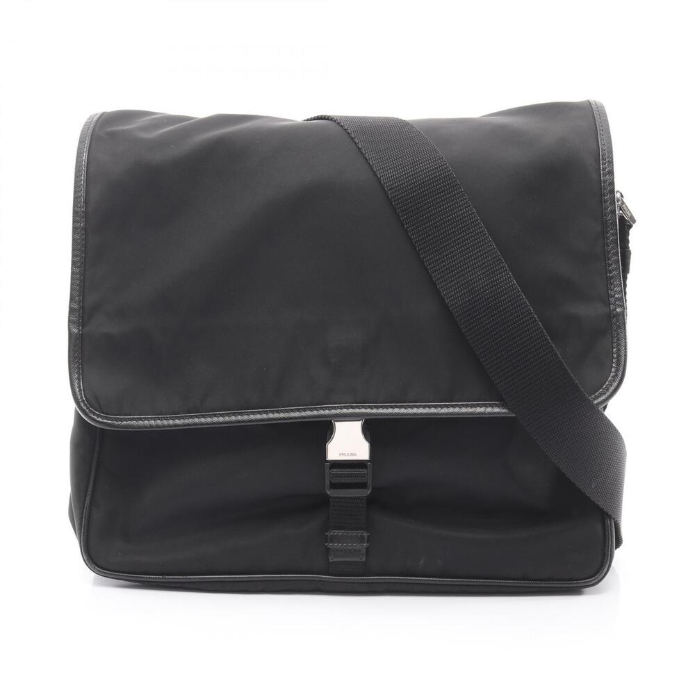 Prada Messenger Crossbody Bag Black